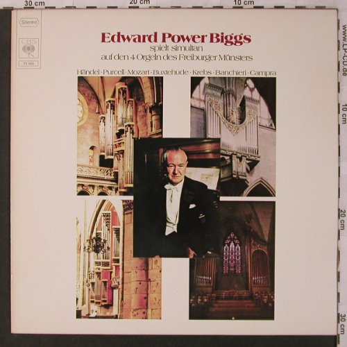 Power Biggs,Edward: spielt simultan...Händel...Campra, CBS(CBS 73 464), NL, 1975 - LP - L6898 - 6,00 Euro
