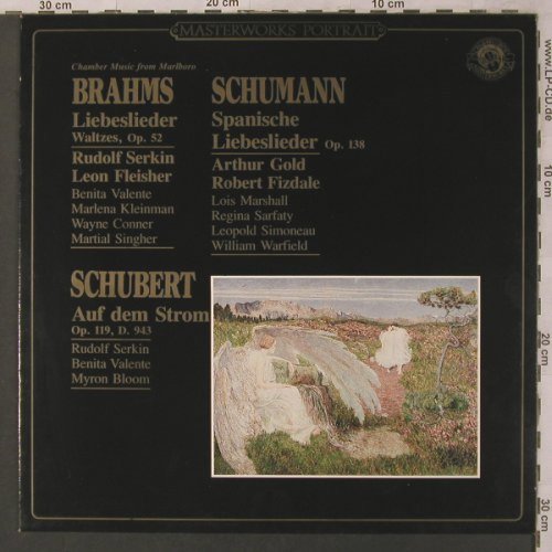 Brahms,Johannes/Schumann/Schubert: Liebeslieder/Sp.Liebeslieder/Auf De, CBS(MP 39548), NL, 1984 - LP - L6913 - 6,00 Euro