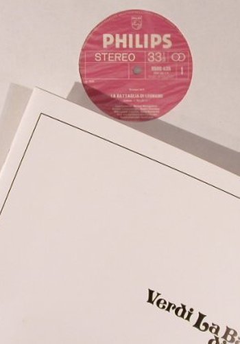Verdi,Giuseppe: La Battaglia di Legnano,Box, Philips (6700 120), NL, 1978 Typ: 2LP Best.-Nr.: L6915 Preis: 7,50 Euro
