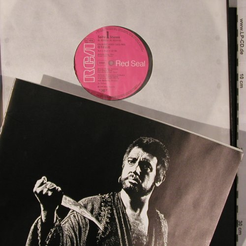 Verdi,Giuseppe: Othello, Box, RCA Red Seal (RL 02951), D, 1978 Typ: 3LP Best.-Nr.: L6916 Preis: 9,00 Euro