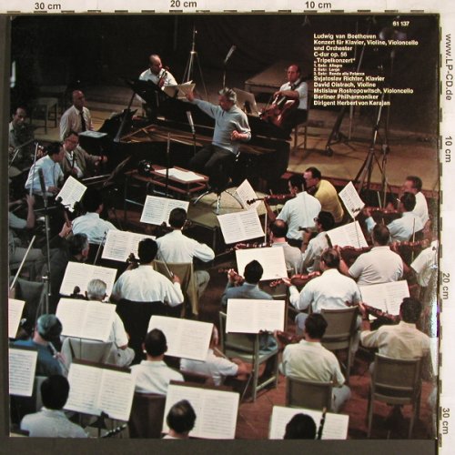 Beethoven,Ludwig van: Tripelkonzert C-dur op.56, EMI(61 137), D, Foc,  - LP - L6954 - 12,50 Euro