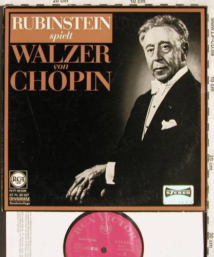 Rubinstein,Artur: spielt Walzer von Chopin, RCA (ST PL 60 237), D Typ: 10" Best.-Nr.: L6963 Preis: 5,00 Euro