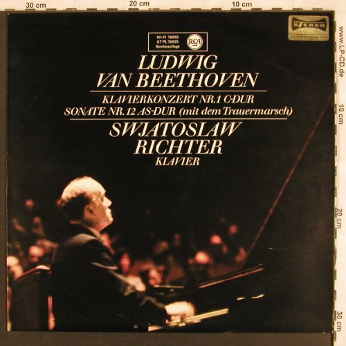 Beethoven,Ludwig van: Konzert f. Klavier & Orch.Nr.1/op26, RCA Victor(72 673), D,  - LP - L6969 - 9,00 Euro