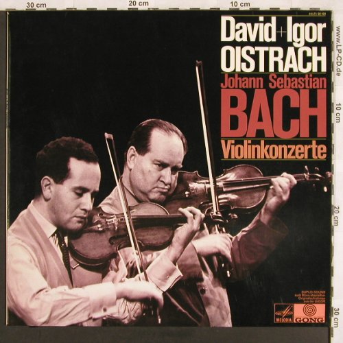 Bach,Johann Sebastian: Violinkonzerte BWV 1041-1043,Nr.1&2, Gong/Melodia(92 101), D, Mono,  - LP - L6972 - 7,50 Euro