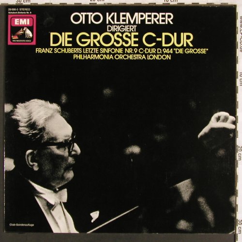 Schubert,Franz: Sinfonie Nr.9 C-dur D.944, EMI (29 686-3), D Typ: LP Best.-Nr.: L6988 Preis: 6,00 Euro
