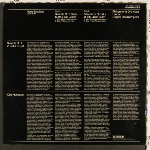 Schubert,Franz: Sinfonie Nr.9 C-dur D.944, EMI (29 686-3), D Typ: LP Best.-Nr.: L6988 Preis: 6,00 Euro