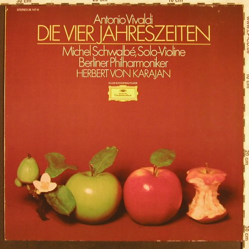 Vivaldi,Antonio: Die Vier Jahreszeiten, D.Gr.(26 147-9), D, 1978 - LP - L6989 - 5,00 Euro