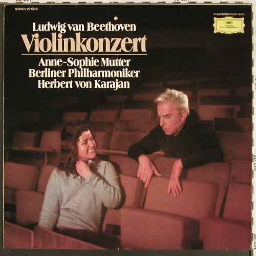 Beethoven,Ludwig van: Violinkonzert D-Dur, op.61, Deutsche Gramophon(26 180-0), D, 1980 - LP - L6996 - 7,50 Euro