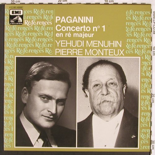 Paganini,Niccolo / Wieniawski: Concerto No.1 en ré majeur,op.6, EMI(C 051-43332), F,  - LP - L7026 - 9,00 Euro