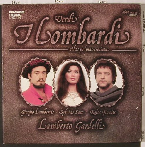 Verdi,Giuseppe: I Lombardi Alla 1a Crociata, Box, Hungaroton(SLPD 12498-500), H, 1984 - 3LP - L7035 - 9,00 Euro