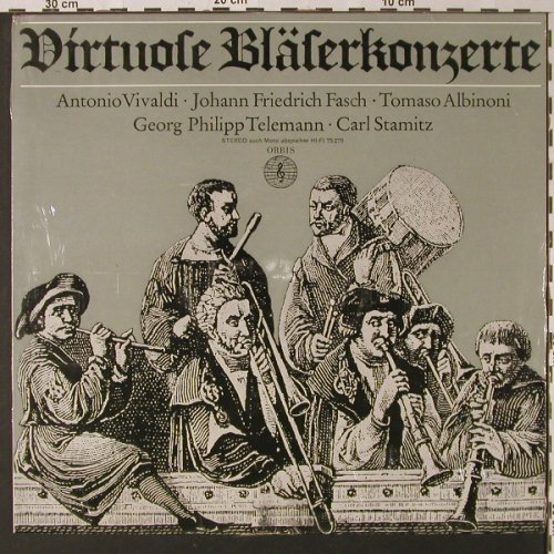 V.A.Virtuose Bläserkonzerte: Vivaldi,Fasch,Albinoni..Stamitz, Orbis(75 275), D, FS-New,  - LP - L7064 - 7,50 Euro