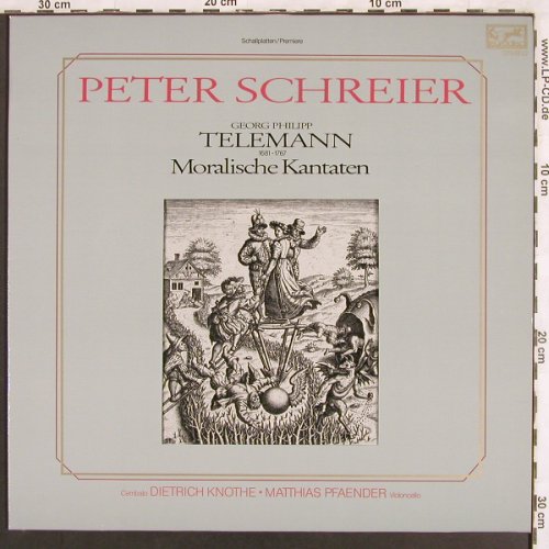 Telemann,Georg Philipp: Moralische Kantaten, Club Ed., Eurodisc(46 018 8), D, 1979 - LP - L7066 - 6,00 Euro