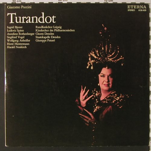 Puccini,Giacomo: Turandot-Querschnitt, Eterna(8 26 435), DDR, 1974 - LP - L7069 - 5,00 Euro