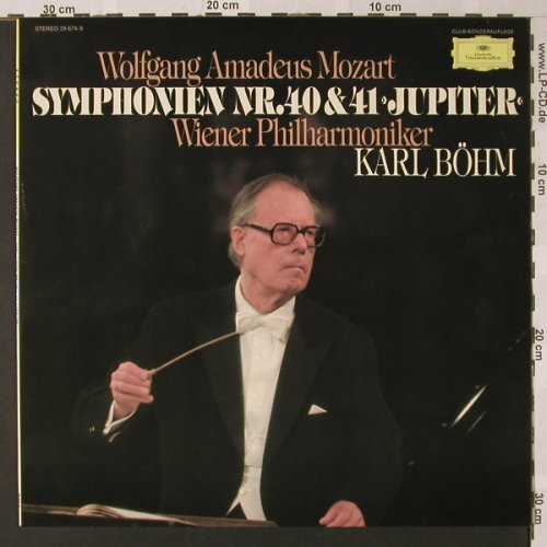 Mozart,Wolfgang Amadeus: Sinfonien Nr.40 & 41,Club-Ed., Deutsche Gramophon (29 674-9), D, 1977 Typ: LP Best.-Nr.: L7083 Preis: 6,00 Euro
