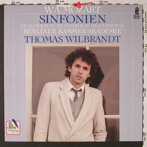 Mozart,Wolfgang Amadeus: Sinfonien Nr.12,13,14, m-/vg+, RCA/Ullstein (RL 30807), D, 1982 Typ: LP Best.-Nr.: L7088 Preis: 4,00 Euro