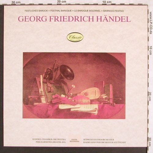 V.A.Festliches Barock: 11 Tr., Box, Mediaphon (602342), D Typ: 4LP Best.-Nr.: L7113 Preis: 7,50 Euro