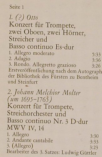 Güttler,Ludwig: 19-Klassische Trompetenkonzerte II, Eterna(7 25 147), DDR, 1988 - LP - L7116 - 5,00 Euro