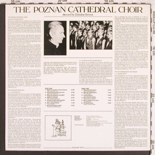 Poznan Cathedral Choir: Christmas-Carols-Zdzislaw Bernat, Azymuth (1021), B, 1985 Typ: LP Best.-Nr.: L7117 Preis: 6,00 Euro