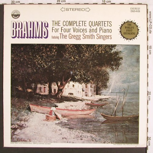 Brahms,Johannes: The Complete Quartets for 4 Voice&P, Everest Records(3249), US,  - LP - L7120 - 7,50 Euro