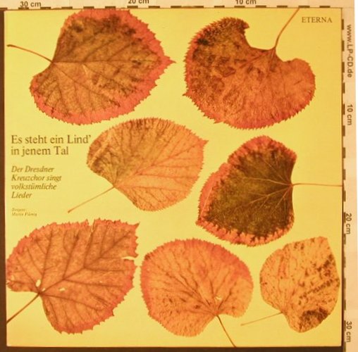 Dresdner Kreuzchor: Es Steht Ein Lind'In Jenem Tal, Eterna (8 35 080), DDR, 1980 Typ: LP Best.-Nr.: L7138 Preis: 5,00 Euro