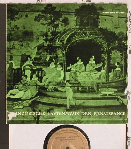 Gerwig, Walter - Laute: Französische Lautenmusik d Renais., Harmonia Mundi(HM 25 164), D, m / vg+,  - 10inch - L7150 - 4,00 Euro