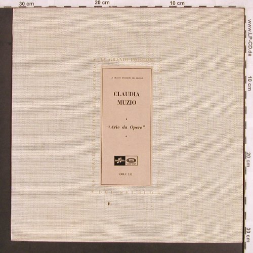 Muzio,Claudia: Arie da Opere, Columbia(COLC 101), I,  - LP - L7157 - 7,50 Euro