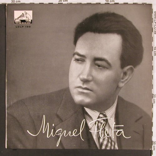 Fleta,Miguel: tenor, con acomp.de Orquesta, La Voce De Su Amo (LCLP 130), E Typ: LP Best.-Nr.: L7160 Preis: 9,00 Euro
