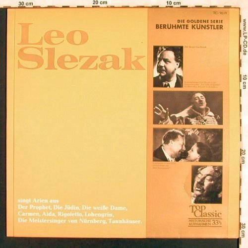 Slezak,Leo: singt Arien, Top Classic(TC-9039), D,  - LP - L7196 - 5,00 Euro