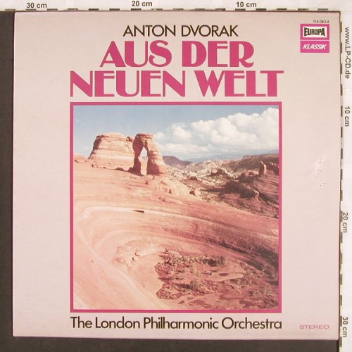 Dvorak,Antonin: Aus der Neuen Welt, Sinfonie Nr.9, Europa Klassik (114 043.4), D, 1976 Typ: LP Best.-Nr.: L7231 Preis: 5,00 Euro