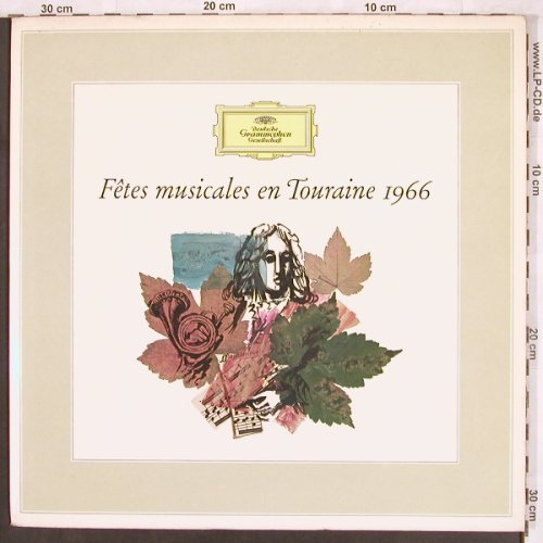 V.A.Fetes musicales en Touraine1966: Gundula Janowitz, Grace Brumbry, D.Gr. (104 474), D, VG+/vg+ Typ: LP Best.-Nr.: L7257 Preis: 7,50 Euro
