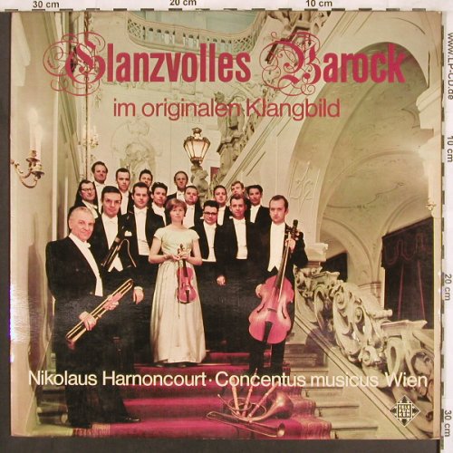 Harnoncourt & Concentus MusicusWien: Glanzvolles Barock im Originalen, Telefunken(SKW 9543-M), D, Foc,  - LP - L7258 - 7,50 Euro