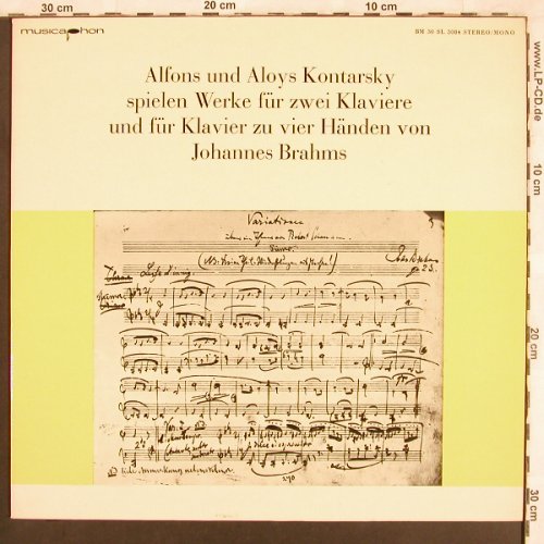 Brahms,Johannes: Variationen ü.e.Thema v.Haydn/Schum, Musicaphon(BM 30 SL 3004), D,  - LP - L7269 - 9,00 Euro