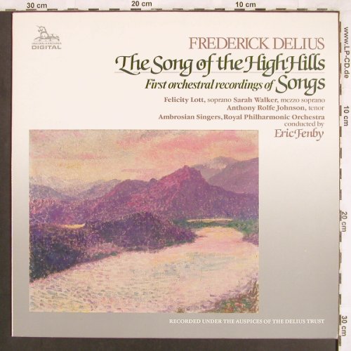 Delius,Frederick: The Song of the High Hills,VG+/m-, Unicorn-Kanchana (DKP 9029), NL, 1984 Typ: LP Best.-Nr.: L7274 Preis: 4,00 Euro