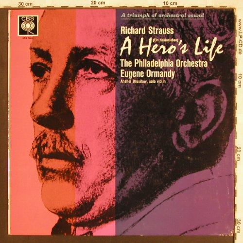 Strauss,Richard: Ein Heldenleben(A Hero's Life), CBS(BRG 72030), UK,  - LP - L7281 - 6,00 Euro