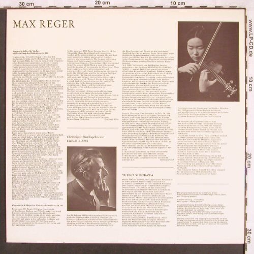 Reger,Max: Konzert für Violine & Orch. A-Dur, Colosseum(SM 514), D,  - LP - L7290 - 6,00 Euro