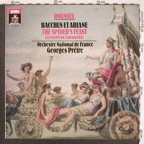 Roussel,Albert: Bacchus et Ariane/The Spiders Feast, Angel (DS-38263), D/CDN, co, 1986 Typ: LP Best.-Nr.: L7293 Preis: 7,50 Euro