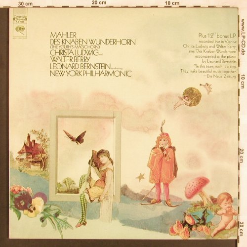 Mahler,Gustav: Des Knaben Wunderhorn,+Live LP, Columbia(KS 7395), US, Foc,  - 2LP - L7304 - 9,00 Euro