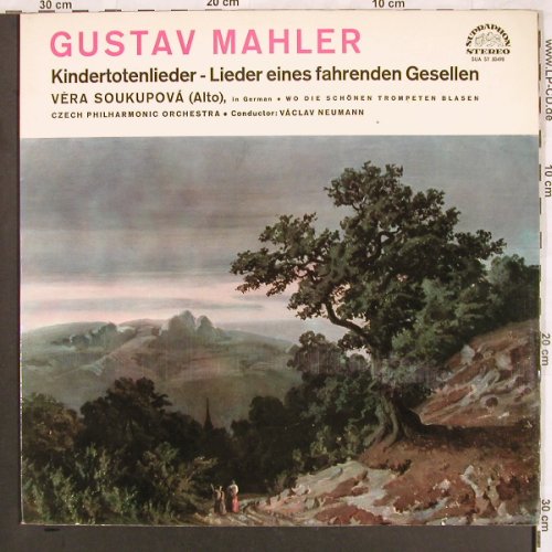 Mahler,Gustav: Kindertotenlieder,Lieder e.f.Gesell, Supraphon(SUA ST 50498), D, 1963 - LP - L7308 - 7,50 Euro