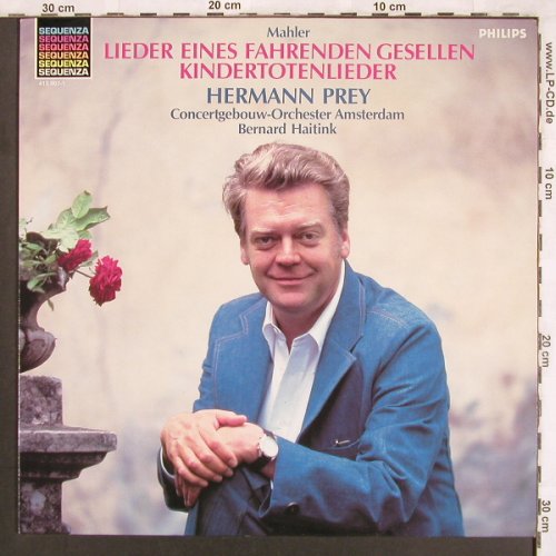 Mahler,Gustav: Lieder Eines Fahrend.Gesell./Kinder, Philips Sequenza(412 007-1), NL,  - LP - L7309 - 6,00 Euro