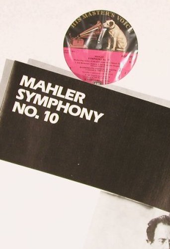 Mahler,Gustav: Sinfonie Nr. 10, Box, Fontana(SLS 5206), UK, co, 1980 - 2LP - L7311 - 12,50 Euro