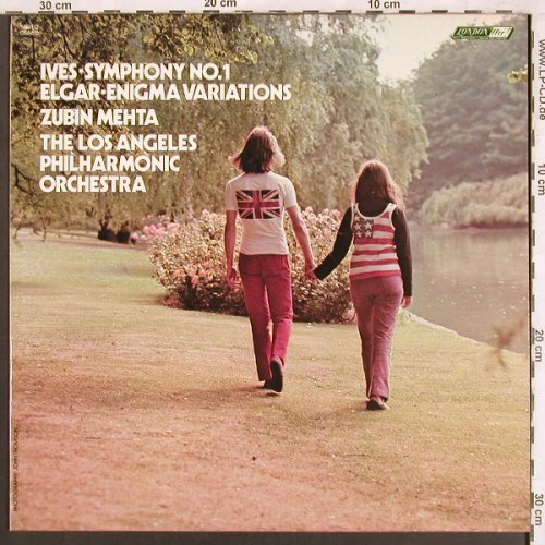 Ives,Charles / Elgar: Symphony No.1 / Enigma Variations, London ffrr (CS 6816), UK, 1973 Typ: LP Best.-Nr.: L7327 Preis: 9,00 Euro
