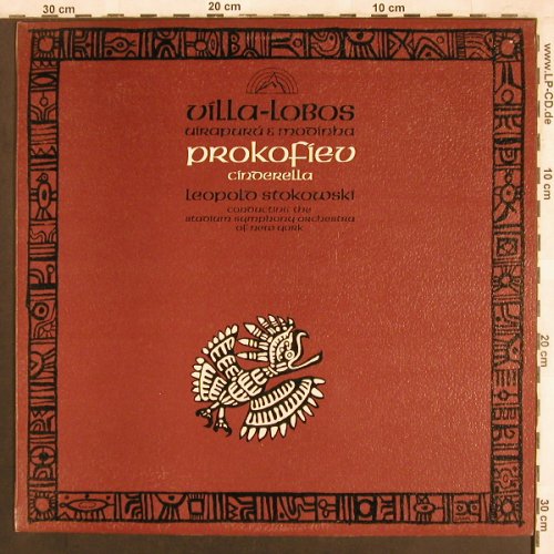 Villa-Lobos,Heitor / Prokofiev: Uirapuru & Modinha / Cinderella, Everest Records (SDBR 3016), UK, 1971 Typ: LP Best.-Nr.: L7339 Preis: 7,50 Euro