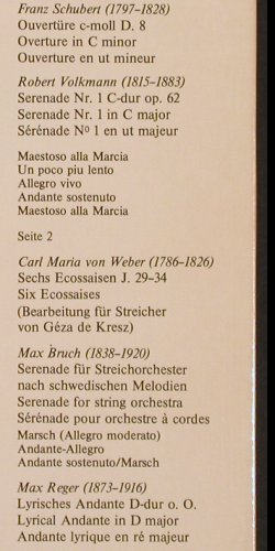 V.A.Romantische Suiten u.Serenaden: aus Deutschland, Schwann / RIAS(VMS 2054), D, 1977 - LP - L7345 - 6,00 Euro