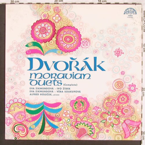 Dvorak,Antonin: Moravian Duets, Supraphon (1 12 1110), CZ, 1972 Typ: LP Best.-Nr.: L7357 Preis: 6,00 Euro