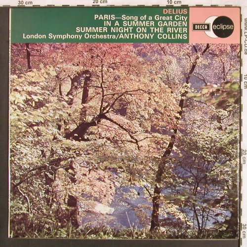 Delius,Frederick: Paris, In a summer garden, Decca Eclipse (ECS 634), UK, 1972 Typ: LP Best.-Nr.: L7364 Preis: 5,00 Euro