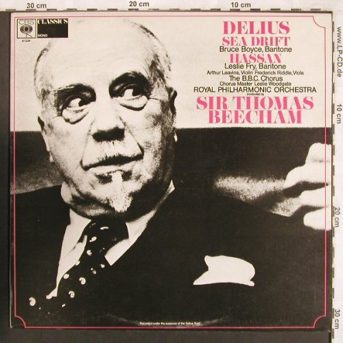 Delius,Frederick: Sea Drift / Hassan, CBS (61224), UK Typ: LP Best.-Nr.: L7365 Preis: 6,00 Euro