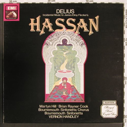 Delius,Frederick: Hassan, Foc, EMI (ASD 3777), UK, 1979 Typ: LP Best.-Nr.: L7366 Preis: 7,50 Euro