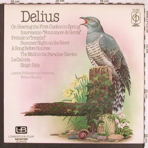 Delius,Frederick: Orchestral Works, Classics for Pleasure (CFP 40304), UK, 1979 Typ: LP Best.-Nr.: L7380 Preis: 6,00 Euro