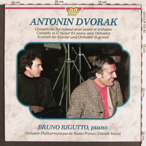 Dvorak,Anton: Konzert für Klavier u.Orch. G-moll, Records&Casettes (PG 7352), NL, Foc, 1983 Typ: LP Best.-Nr.: L7382 Preis: 6,00 Euro