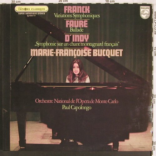 Franck,Cesar / Faure / d'Indy: Variations Symph./Ballade..Foc, Philips (6500 171), F Typ: LP Best.-Nr.: L7396 Preis: 9,00 Euro